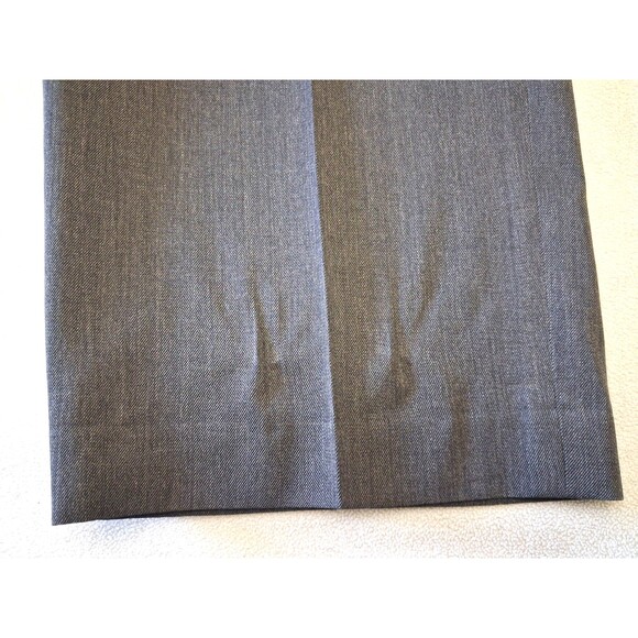 Eddie Bauer Men’s Wool Dress Pants 38 Charcoal Gray Relaxed Fit Classic - Picture 12 of 16